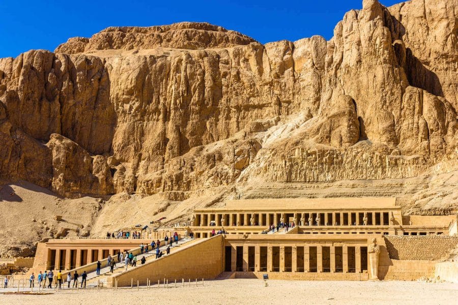 Facciata Del Tempio Di Hatshepsut